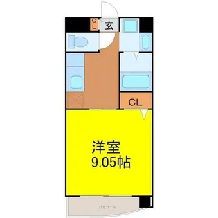 マルシェ小島【4階】の間取り