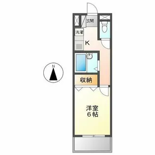 アーバンクレスト【3階】の間取り