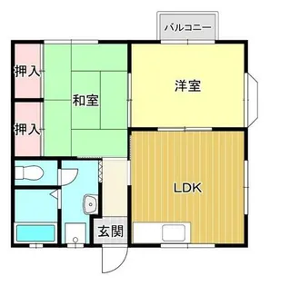 ひまわりかん(1)【105号室】の間取り