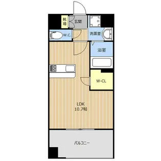 LIBTH吉塚【0803号室】の間取り