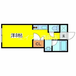 SMOTTO清田Ⅱ【106号室】の間取り