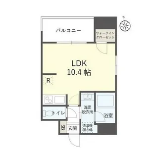 タワーズ香椎駅前【606号室】の間取り