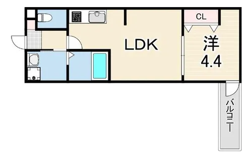 ALEGRIA垂水【1階】の間取り