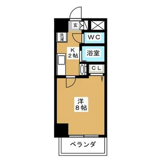 ヤマトマンション大須Ⅴ【6階】の間取り