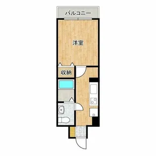 アリビオ都島【7階】の間取り