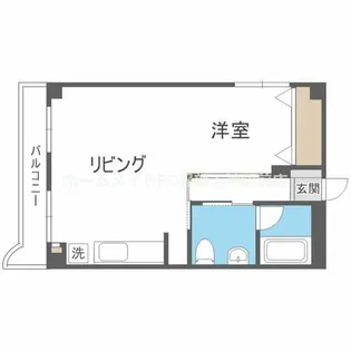 ヴィラ森田【3階】の間取り