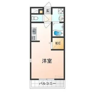 アンプルール クラージュ サピエンス【1階】の間取り