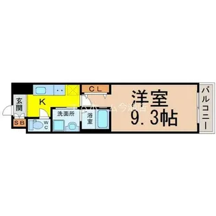 KDXレジデンス今池【4階】の間取り