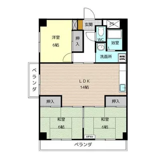 REPOS津島【4階】の間取り