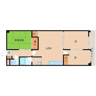 ファースト園田【4階】の間取り