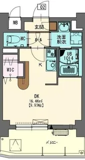 エステシア名駅【9階】の間取り