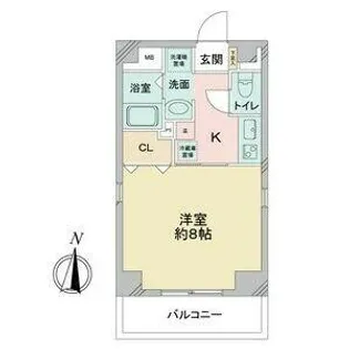 サン・名駅南ビル【9階】の間取り