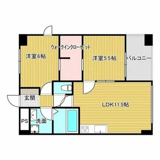 CasaBonita【3階】の間取り