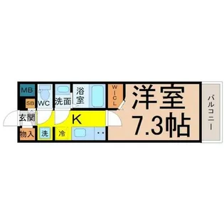 axis nagoya sw【10階】の間取り