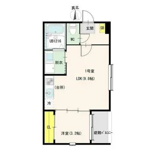 musubi【1階】の間取り