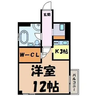 シュタットメゾンⅡ【3階】の間取り
