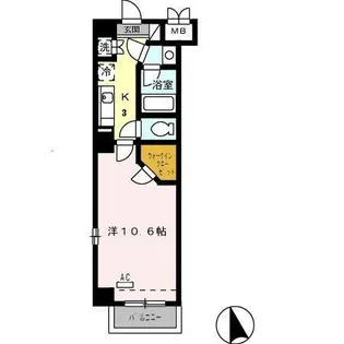 エスペランサみずの【4階】の間取り