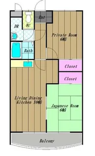 シェラ金剛【3階】の間取り