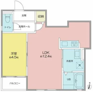 VILLA桜山【2階】の間取り