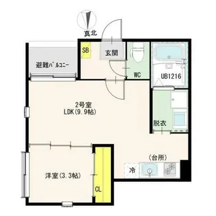 musubi【3階】の間取り