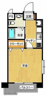 メゾン・ド・セラヴィ【5階】の間取り