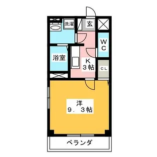 レジデンス M【1階】の間取り