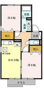 Fon Taine B【1階】の間取り