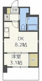 ARISTO扇町【7階】の間取り