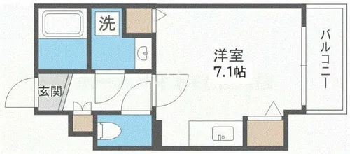 レジデンス本町【15階】の間取り