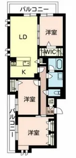 グランテージ高槻【4階】の間取り