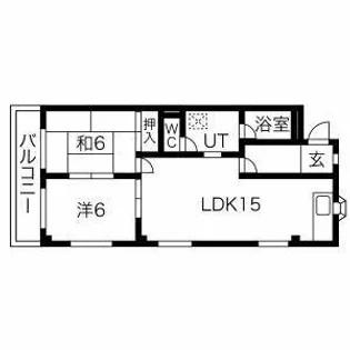 ロジュマンRT【4階】の間取り