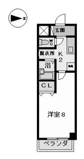 リアライズ黄金【4階】の間取り