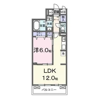 ノルド フィウーメ【3階】の間取り