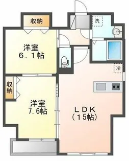 Grand Soleil大須白川【6階】の間取り