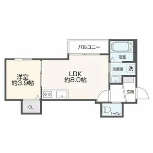 Muse ZioⅢ【1階】の間取り