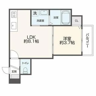 Muse ZioⅢ【2階】の間取り