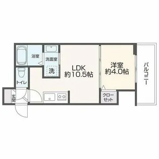 Veil Maison近大前【2階】の間取り