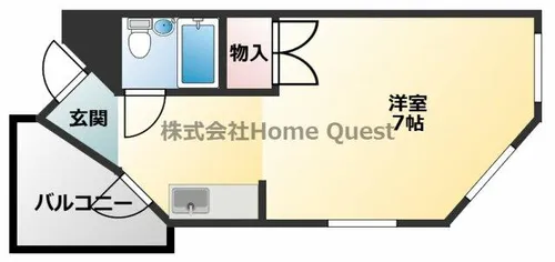 新星ビル上小坂【1階】の間取り