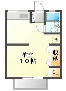 ハレモアナ【1E号室】の間取り