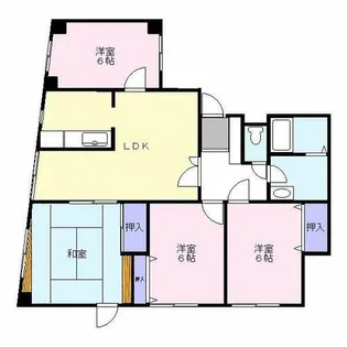 アーバンステージ豊橋【5階】の間取り
