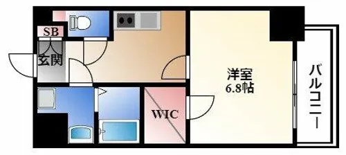 エステムプラザ名古屋丸の内【13階】の間取り
