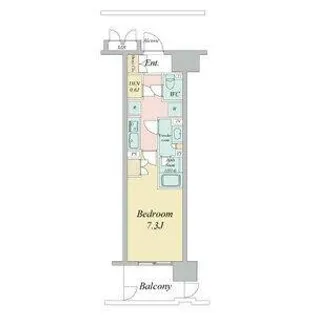 ラフィシア上前津【11階】の間取り
