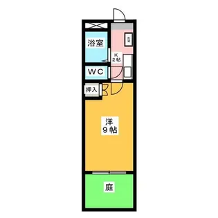 ホワイトライン長久手【1階】の間取り