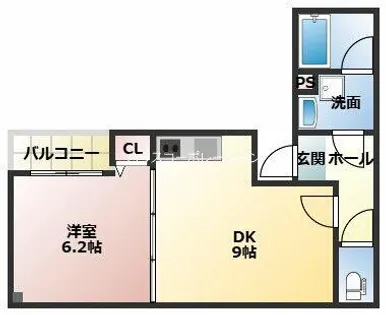 ネクステージ七松町【1階】の間取り