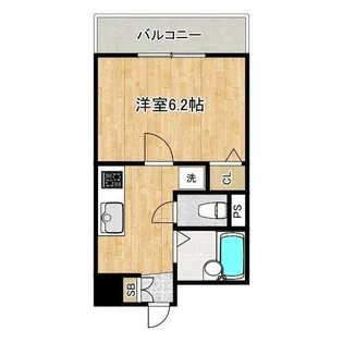 インターナショナル城東【2階】の間取り