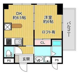 ベル・メゾン【307号室】の間取り