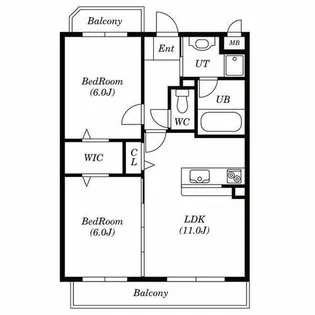 グラン本郷【3階】の間取り