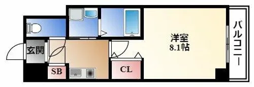 AHマンション泉【3階】の間取り