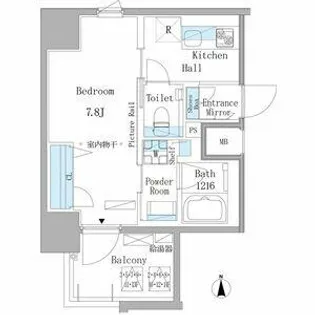 GRAND ESPOIR 東桜【14階】の間取り