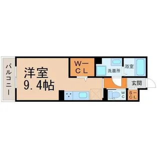 グランドール千種【1階】の間取り